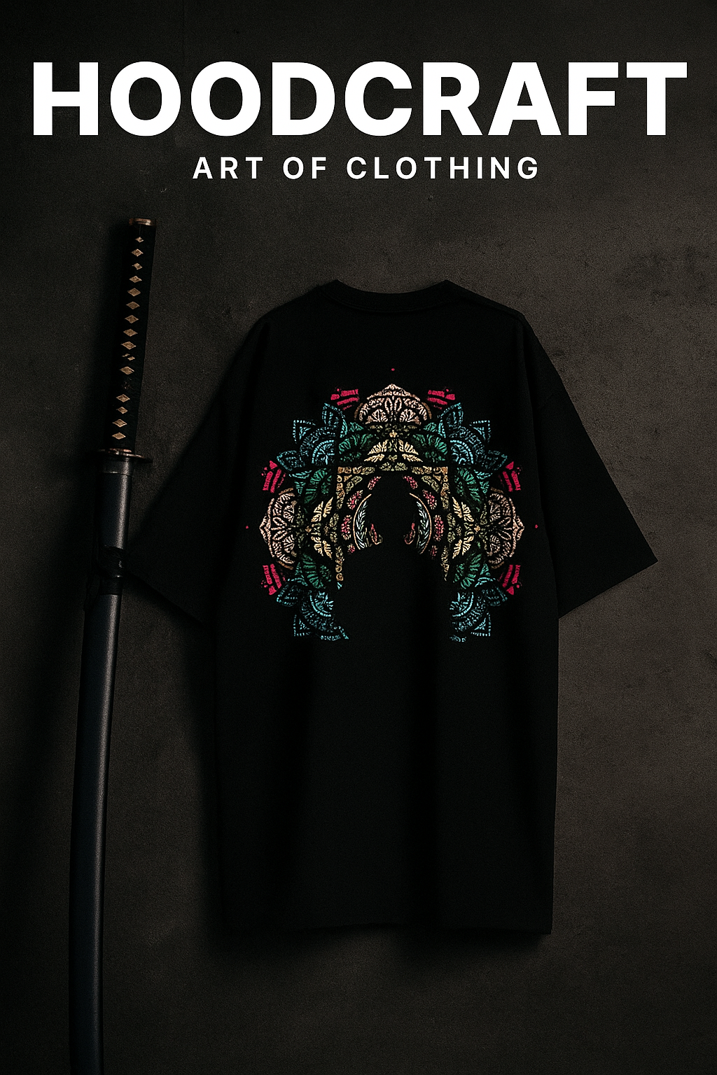 An Urban Bloom Oversized Tee | Bold Back Print