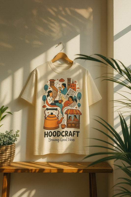 Brewing good Vibes| Oversized T-shirt